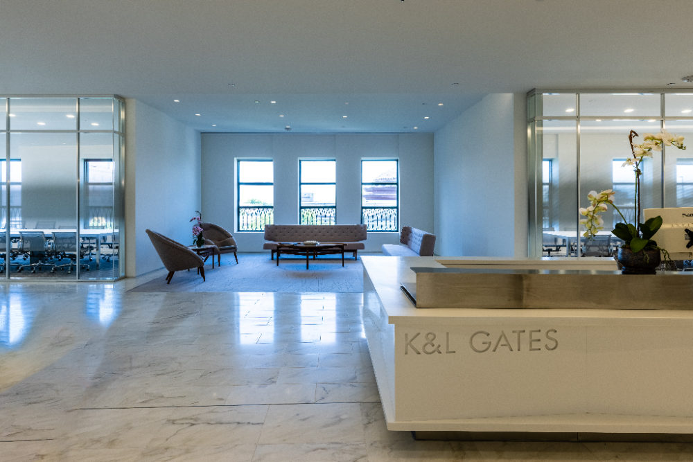  The Charleston office of K&L Gates located on historic Meeting Street. 