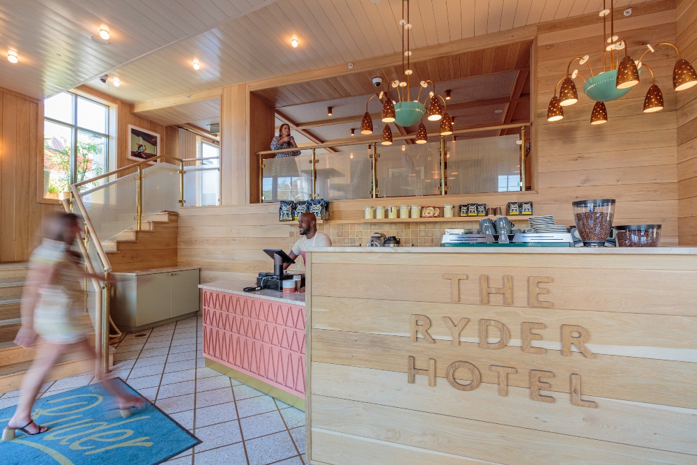 The Ryder Hotel, located at 237 Meeting St. in Charleston, recently completed a year-long expansion project which includes an addition to its onsite restaurant Little Palm, along with a new coffee shop and a guest check-in site that has been moved to the side of the building. (Photo/Provided)
