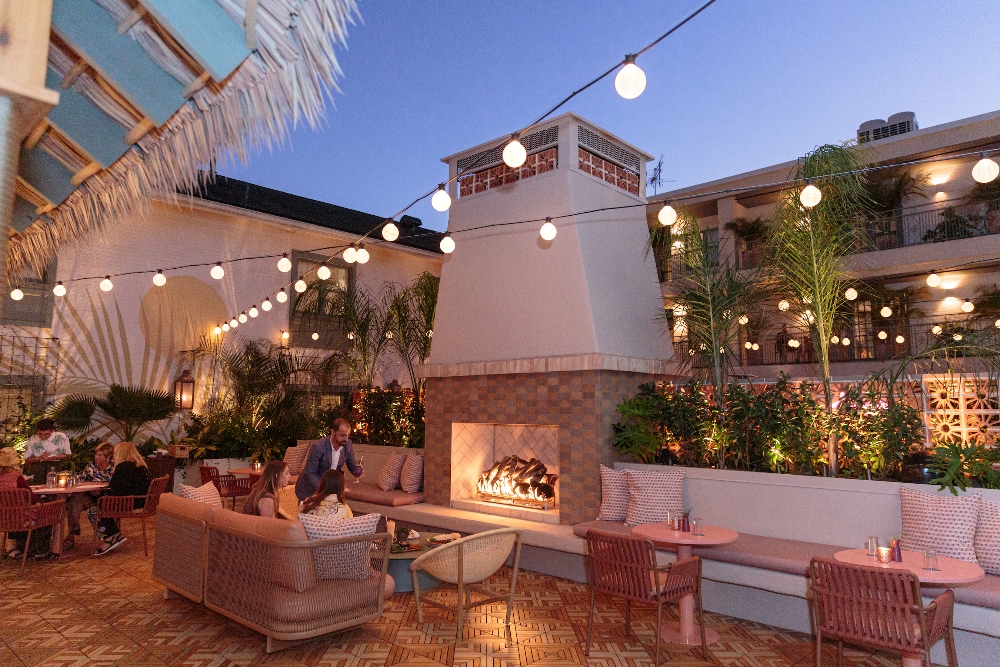 Creating the current buzz is a newly constructed courtyard in the center of the hotel, which is now known as The Backyard, which is an extension of Little Palm and is open daily. (Photo/Provided)