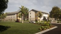 Esau Jenkins Village, a new 72-unit affordable senior housing community, led by Maryland based developer Nix Development Co. through a strategic partnership with Sea Island Comprehensive Health Care Corp. (SICHCC), and Ward Mungo Construction LLC closed on $26 million of project financing on Dec. 22. (Rendering/Provided)