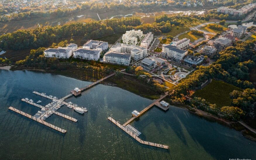 East West Partners, a national residential and commercial real estate development group with offices in Charleston, has launched sales for its third collection of residences at luxury mixed-use community, The Waterfront Daniel Island. (Photo/East West Partners)