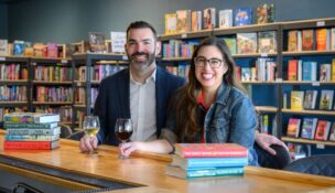 Michael Bourke and Jenny Ferrara opened Philosphers and Fools in downtown Charleston in March. (Photo/Philosophers and Fools)