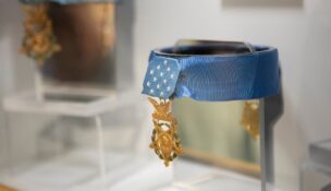 The 25,000 square-foot Medal of Honor Museum features various desplays, including medals. (Photo/Tumbleston Photography)