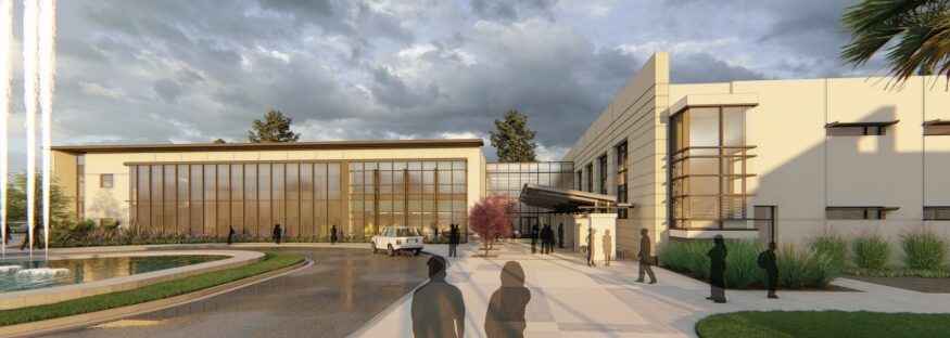 The 50,000-square-foot, state-of-the-art Arthur E. Brown Regional Workforce Training Center will be the second building on the TCL New River campus that spans Beaufort and Jasper counties. (Rendering/Technical College of the Lowcountry)